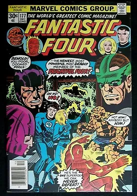 Buy Fantastic Four #177 VF 8.5 1st App. Texas Twister & Captain Ultra Jack Kirby Art • 23.64£