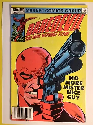 Buy Daredevil #184 Frank Miller 1st Team Up Punisher Newsstand Variant Marvel 1982 • 19.85£