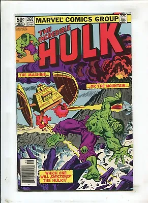 Buy Hulk #260 - Newsstand (VF- 7.5) 1981 • 7.96£