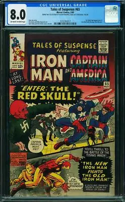 Buy Tales Of Suspense 65 Cgc 8.0 Oww David Parsons Col Stan Lees Personal Tailor  L1 • 964.43£