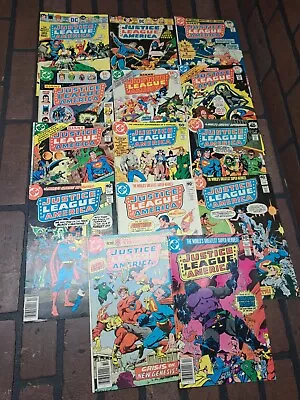 Buy Justice League Of America Bronze Age Lot Of 14 #127 133 139 147 148 150 And More • 31.62£