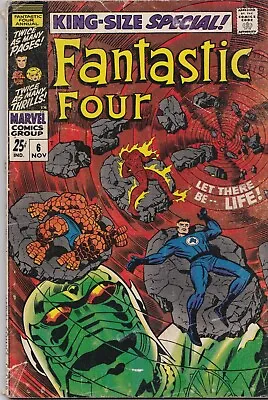 Buy Fantastic Four Annual #6 Nov 1968 Good 2.0 1st Appearance Of Annihilus • 150£