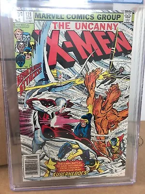 Buy The Uncanny X-Men #121 Graded 9.2 Newsstand News Stand Issue • 527.11£