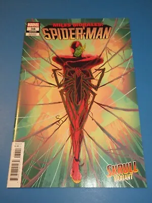 Buy Miles Morales Spider-man #38 Skrull Variant NM Gem Wow • 4.71£