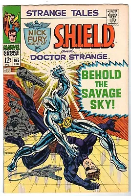 Buy Strange Tales #165 With Dr. Strange & Nick Fury Agent Of SHIELD, Fine - VF Cond • 26.80£