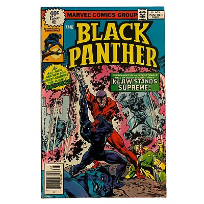 Buy Black Panther #15 (1979) Comic Book Marvel Comics • 16.67£