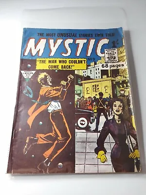 Buy Mystic #9, The Man Who Couldn't Come Back! UK Series/Print. Fair/Good- Comic • 65£