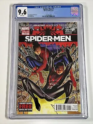 Buy Spider-Men #1 CGC 9.6 (2012) 1st Peter & Miles Meeting | Marvel Comics • 47.43£