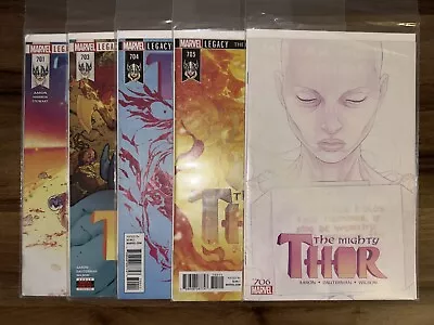 Buy THE MIGHTY THOR (2017) #701 #703 #704 #705 #706 RARE MARVEL COMICS Jane Foster • 0.99£