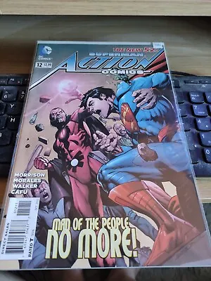 Buy Action Comics #12 - New 52 Superman 1st Printing - DC Comics • 2£