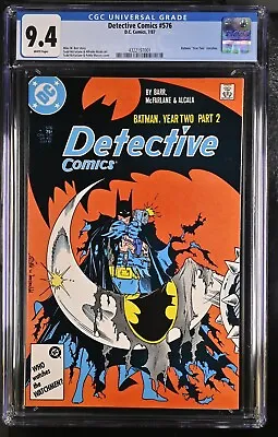 Buy Detective Comics #576 - DC 1987 Copper Age Issue - CGC NM 9.4 - McFarlane Cover • 43.54£
