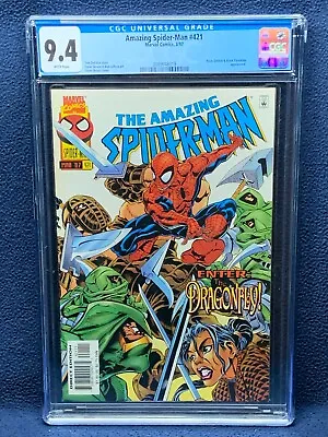 Buy Amazing Spider-Man #421 Vol 1 Comic Book - CGC 9.4 • 31.72£