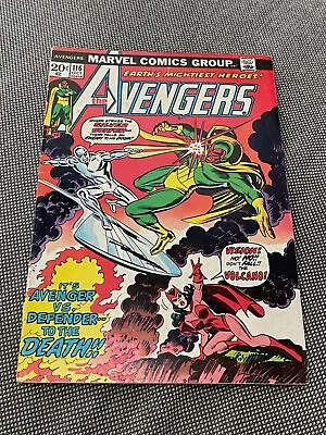 Buy The Avengers # 116 Comic Book Vision Silver Surfer Avenger Vs. Defender • 28.11£