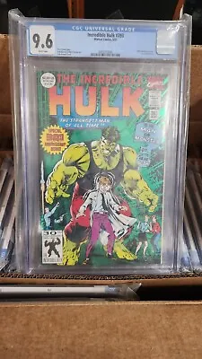 Buy Marvel Comics Incredible Hulk #393 Green Foil Cover 30th Anniversary CGC 9.6 • 79.95£