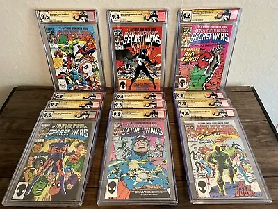 Buy ⭐️FULL RUN⭐️ MSH Secret Wars CGC NM/M #1-12, #8 Double Signed & Sketched!! • 4,957.03£