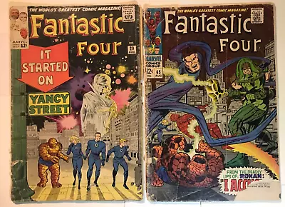 Buy Fantastic Four Marvel Silver Age Comic Lot! 29, 65 ! Complete! Keys! • 22.38£