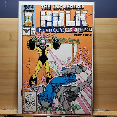 Buy The Incredible Hulk, Vol. 1 #366 (1989) 1st Appearance Of The Riot Squad • 4£