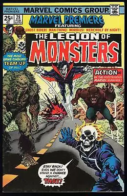Buy Marvel Premiere #28 1975 (FN/VF) 1st Appearance Legion Of Monsters! L@@K! • 88.46£