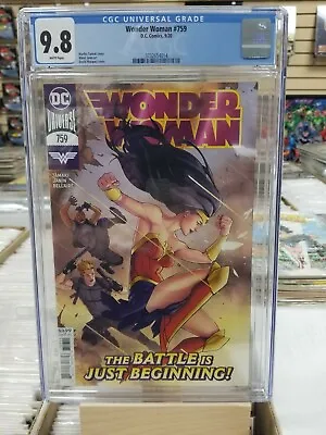 Buy Wonder Woman 759 CGC 9.8 1st Print • 39.14£