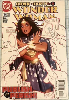 Buy Wonder Woman #196 NM Adam Hughes Cover 1st Appearance Veronica Cale 2003 DC • 11.98£