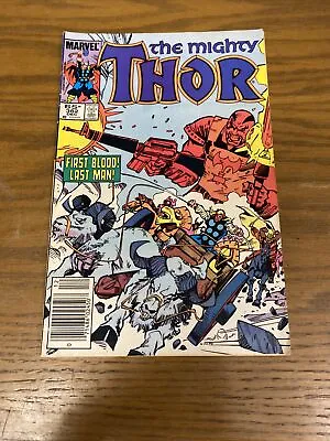 Buy The Mighty Thor #362 Marvel Comics 1985 Newsstand Edition • 4£