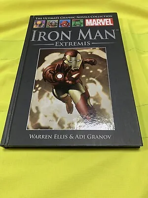 Buy Marvel The Ultimate Graphic Novel Collection Iron Man Extremis Number 43 • 3.99£