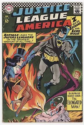 Buy Justice League Of America 51 DC 1967 VG FN Batman Zatanna Atom Hawkman • 65.31£