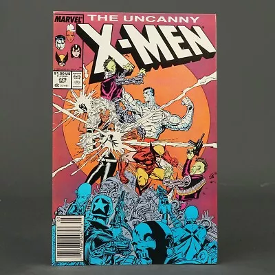 Buy UNCANNY X-MEN #229 Marvel Comics 1988 (A/CA) Silvestri (W) Claremont 240407A • 4.79£