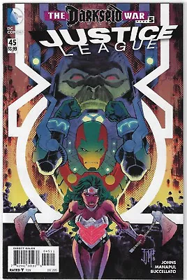Buy Justice League (2015) #45 Variant Cover Geoff Johns Darkseid War DC Comics  • 2.37£