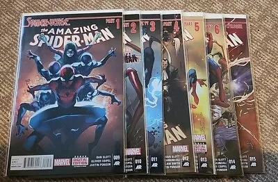 Buy Amazing Spider-Man #9-15 Spiderverse 1-6 Epilogue And Marvel Comics 2015 • 67.99£