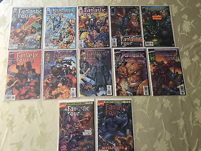 Buy Fantastic Four (vol 2) (1996) #1-13 Complete Series Jim Lee - 13 Comics • 11.85£