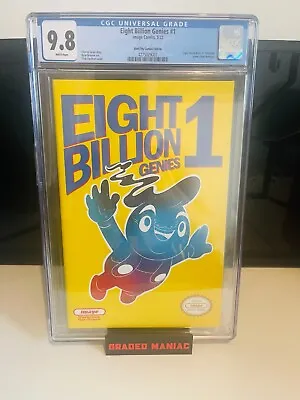 Buy Eight Billion Genies #1 ~ Super Mario Homage  CGC 9.8 • 329£