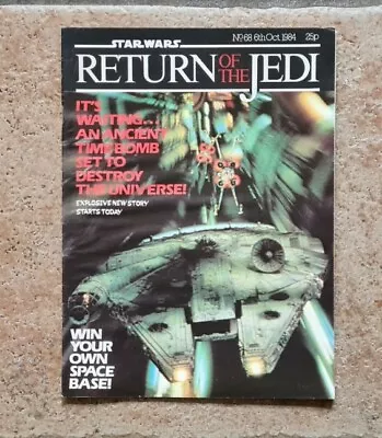 Buy Star Wars Weekly Comic - Return Of The Jedi - No 68 - 06/10/1984 Marvel UK Comic • 3.50£