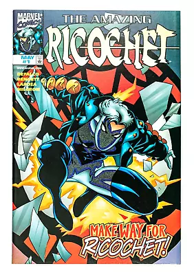Buy The Amazing Ricochet #1 (1998) 1st Ricochet! Spider-Man #434 Variant Cover! NM • 10.28£