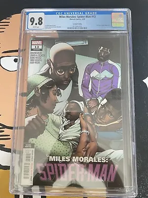 Buy Miles Morales Spider-man #13 Cgc 9.8 2nd Print 1st Billie Morales 2020 • 98.95£