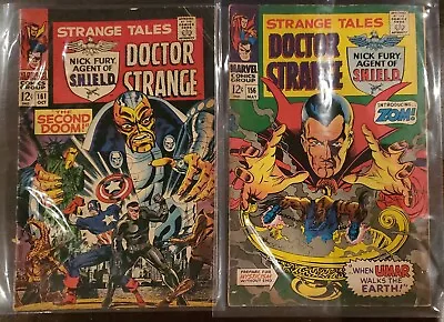 Buy Strange Tales #156 & #161 (Marvel 1966) • 51.97£