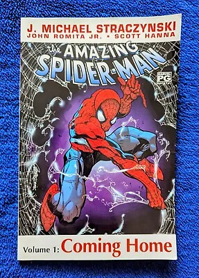 Buy The Amazing Spider-man Coming Home 1-6 Complete Softback 2001 John Romita • 4.99£