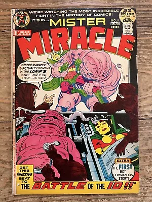 Buy Mister Miracle 8 FN- 5.5 Bronze Age 1st Appearance Of Gilotina Jack Kirby DC • 7.99£