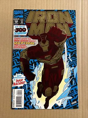 Buy Iron Man #300 Foil Cover First Print Marvel Comics (1994) War Machine Ultimo • 3.15£