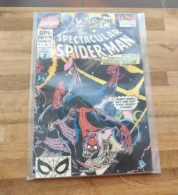 Buy Spectacular Spider-man Annual Marvel Comics Part 2 From 1990 • 6.99£
