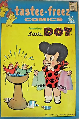 Buy Tastee Freez Comics Little Dot #1 1957 Silver Age 10 Cent • 60.15£