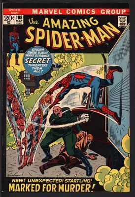 Buy Amazing Spider-man #108 6.0 // Marvel Comics 1972 • 39.98£
