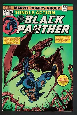 Buy Marvel Comics Jungle Action 15 Black Panther 7.5 VFN- White Pages  • 18.99£