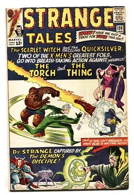 Buy Strange Tales #128 - 1965 - Marvel - VF+ - Comic Book • 144.62£