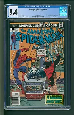 Buy Amazing Spiderman #162 CGC 9.4 White Pages Punisher Nightcrawler • 157.74£