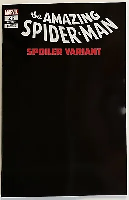 Buy Amazing Spider-Man #26 Spoiler Cover Gary Frank Variant (2023) • 5.95£