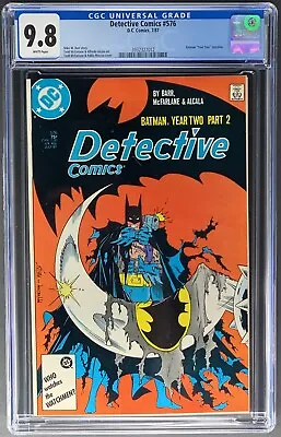 Buy Detective Comics #576 CGC 9.8 White - Batman  Year Two  - McFarlane Cover & Art • 217.64£