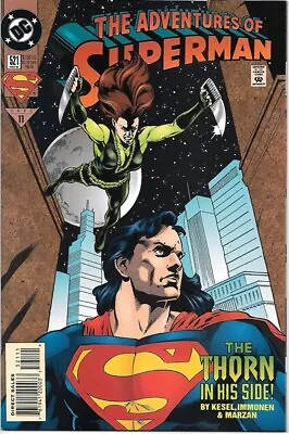 Buy The Adventures Of Superman Comic Book #521 DC Comics 1995 VERY FINE+ UNREAD • 2£