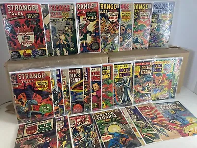 Buy Strange Tales 136-168 (miss.#158) SET 1965-1968 Low-Grade Marvel Comics (s 13816 • 207.79£