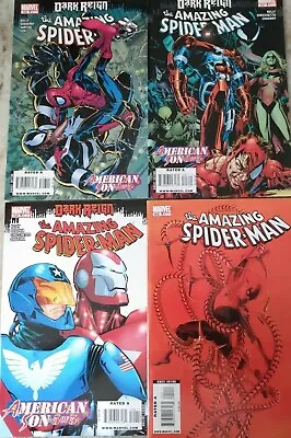 Buy The Amazing Spider-Man #596 #597 #599 #600 Variant Marvel 2009 Comic Books • 19.85£